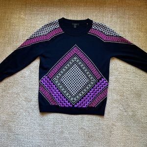 J. Crew Quarter Sleeve Knit Sweater